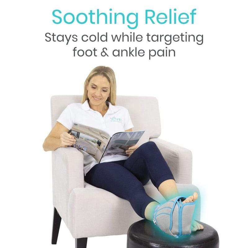 Compression Ankle Ice Wrap - Image 2