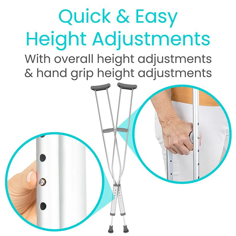 Crutches Tall (5'10" to 6'6") - Image 3
