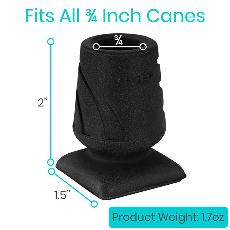 Shock Absorbing Cane Tip (2-Pack) - Image 2