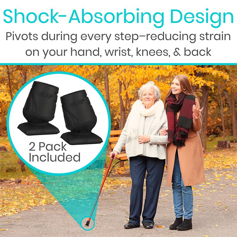 Shock Absorbing Cane Tip (2-Pack) - Image 5